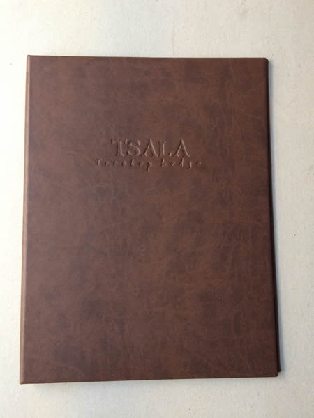 Custom Leather Bookbinding and book cover