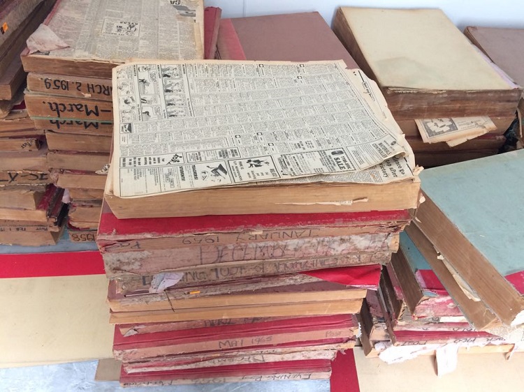 Newspaper binding - By Bookbinding Services